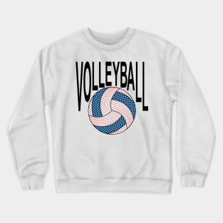 Volleyball USA Crewneck Sweatshirt